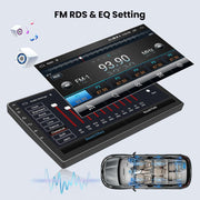 Autorradio Android 15 de 2+64GB para Renault Megane 3 2009-2014, Radio con pantalla táctil de 9 pulgadas, Carplay y Android Auto inalámbricos, Hikity, Bluetooth, Estéreo, WiFi, RDS, USB + Cámara de visión trasera