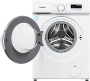 CFE12EW80-W-FR Lavadora de carga frontal 8KG, Clase energética A, Motor BLDC 1400 rpm, 15 programas, Prelavado, Blanco [Clase energética A]