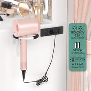 Tocador YITAHOME con espejo, mesa de maquillaje con 4 cajones, iluminación, toma de corriente, blanco (tocador, mesa de cosméticos)