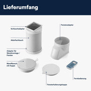 De'Longhi Pinguino PAC EM82, aire acondicionado portátil para habitaciones de hasta 80 m³, 9.400 BTU, 2,4 kW, 63 dB, función de deshumidificación, clase energética A, temporizador 24 h, blanco