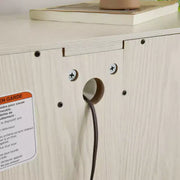 Vitrina de cristal iluminada con estantes ajustables: elegante vitrina de 2 puertas con cajón integrado, incluye bombilla