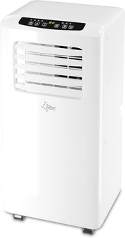 SUNTEC Aire acondicionado portátil Impuls 2.6 Eco R290 – Aire acondicionado móvil y silencioso con tubo de escape – Enfriador y deshumidificador para habitaciones de hasta 34 m² – Refrigeración móvil para hogar y oficina – 9.000 BTU | 2600 vatios