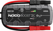 NOCO Boost X GBX155: Arrancador de batería UltraSafe de 4250A – Arrancador de litio de 12V y cables de puente – Booster portátil para motores de gasolina de hasta 10,0L y diésel de hasta 8,0L