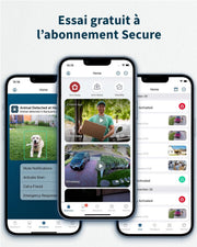 Timbre Arlo 2K, Timbre de vigilancia WiFi inalámbrico para exteriores,  6 meses de autonomía, sensor de movimiento, visión nocturna, audio bidireccional, prueba de Arlo Secure incluida, blanco