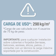 Intex Pure Spa Sahara 4 plazas 28426EX beige