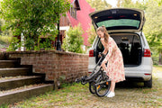 Bicicleta plegable Chillaxx Bike URBAN de 20 pulgadas, 6 velocidades Shimano, luces, sistema de plegado rápido, bicicleta plegable ligera, portaequipajes