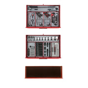 Juego de herramientas completo Teng Tools de 569 piezas con carro de 53 pulgadas de ancho - TCMMIND08