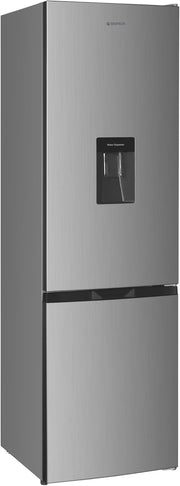 GEDTECH Frigorífico combinado - congelador inferior - GCB262SL Plata - capacidad 262L - Clase E