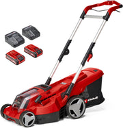 Cortacésped inalámbrico Einhell RASARRO 36/42 Kit Power X-Change (36V, 42 cm de ancho de corte, hasta 725 m², motor sin escobillas, caja colectora de 50L, función de mulching, incl. 2x 5,2Ah + 1x cargador doble)