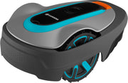 Robot cortacésped Gardena SILENO minimo 250 m²: cortacésped inteligente con conectividad óptima, programable mediante la aplicación Gardena Bluetooth, versión alemana (15201-20)