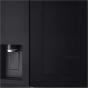 Frigorífico Side by Side LG GSGV81PYLL, Clase E, 635 L, Instaview, frigorífico con congelador, dispensador de hielo, hielo picado y agua, Total NoFrost, compresor Smart Inverter, Wi-Fi