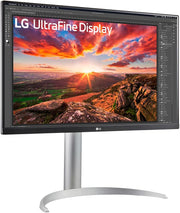 Monitor PC LG Ultrafine™ 27UP850K-W 4K de 27" - Panel IPS con resolución UHD (3840 x 2160), 5ms GtG 60Hz, DisplayHDR™ 400, DCI-P3 95% (CIE1976), modo lectura, inclinable y ajustable en altura