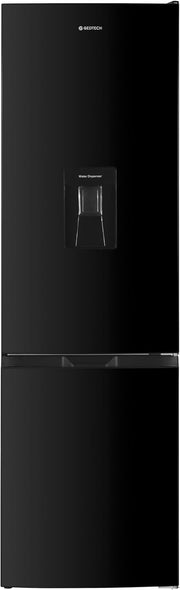 GEDTECH Refrigerador combinado - congelador inferior - GCB262BL Negro - capacidad 262L - Clase E