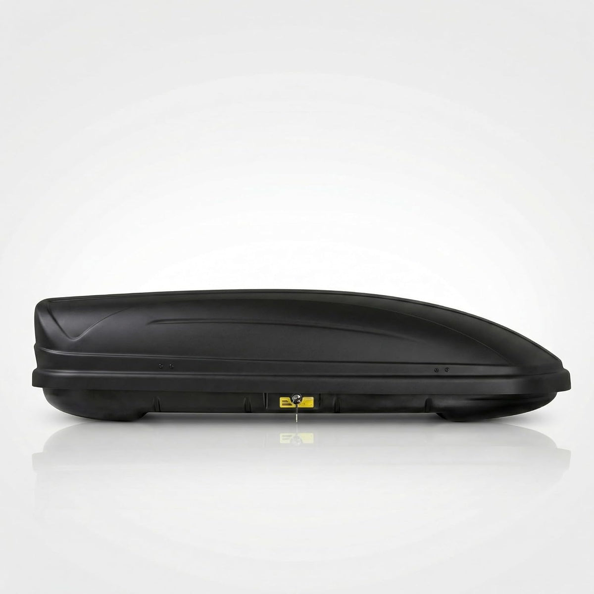 Cofre de techo VDP-MAA320 negro mate, portaequipajes de coche bloqueable, 320 litros