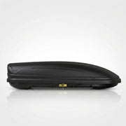 Cofre de techo VDP-MAA320 negro mate, portaequipajes de coche bloqueable, 320 litros