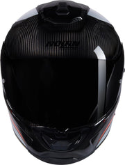 Casco Nolan X-903 Ultra Carbon Intrigo N-COM, negro/gris/naranja, M (58)