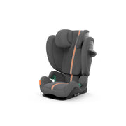 CYBEX Gold Silla de coche infantil Solution G i-Fix, para coches con y sin ISOFIX, desde aprox. 3 hasta 12 años (100 - 150 cm), desde aprox. 15 hasta 50 kg, Lava Grey