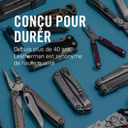 Leatherman Signal Multiherramienta - 19 Herramientas para Camping y Supervivencia - Acero