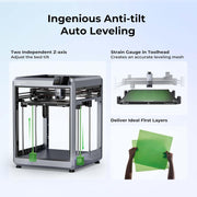 Impresora 3D Creality K2 Plus Combo con sistema de filamento inteligente CFS, doble cámara con IA, impresión de alta velocidad a 600 mm/s, área de impresión de 350 x 350 x 350 mm