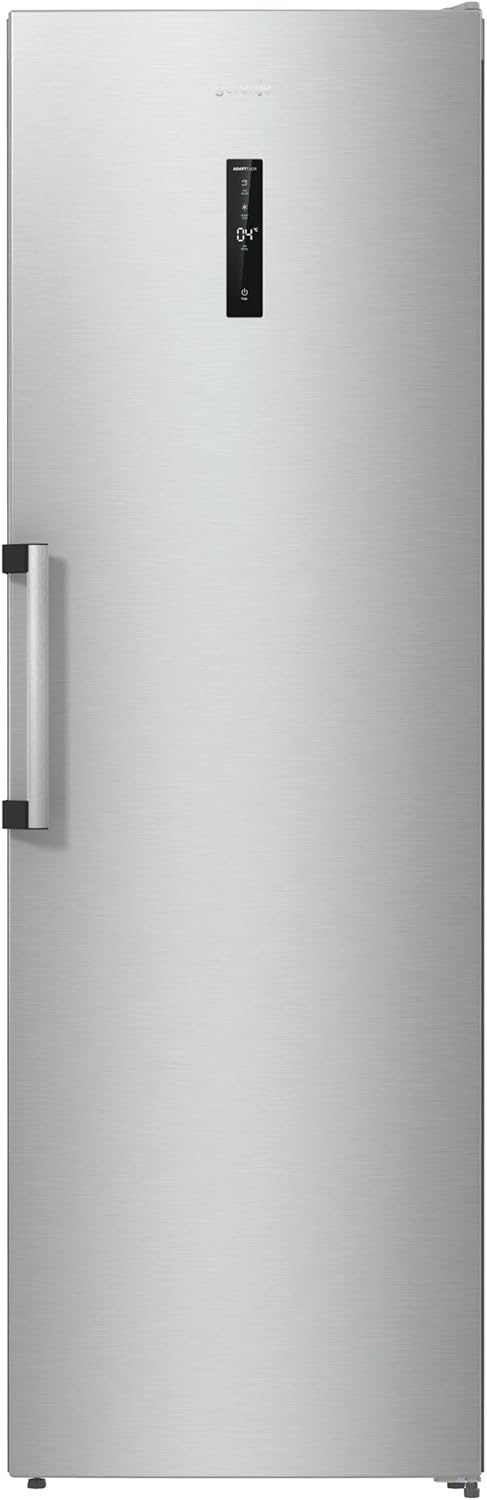 Frigorífico Gorenje R 619 DAXL6/AdaptTech/FreshZone/Función de enfriamiento rápido/Sistema de refrigeración por circulación de aire/Pantalla LED / 398l / 185cm / Clase energética D/Acero inoxidable