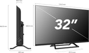 Smart Tech 32HN01V3 TV LED HD 32 pulgadas (80 cm) Triple Sintonizador Dolby Audio H.265 3xHDMI, 2xUSB