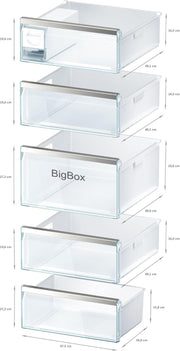 Congelador vertical independiente Bosch Serie 6 GSN54AWDV / A+++ / 176 x 70 cm / 188 kWh/año / blanco / 360 l / IceTwister / BigBox