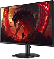 acer Nitro KG272Gbmipfx, Monitor Gaming 27" FullHD IPS, 120Hz (1920x1080, 16:9, AdaptiveSync, 1ms (VRB), 250Nits, BlueLightShield, 1xHDMI 1.4/1xDP 1.2) Monitor para PC, Color Negro