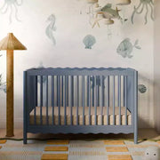 Cuna convertible 4 en 1 Swell de Babyletto con kit de conversión para cama infantil