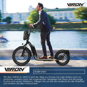 Patinete eléctrico con homologación para carretera ABE, patinete eléctrico eKFV, patinete plegable, eScooter