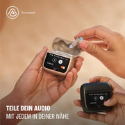 JBL Tour Pro 3, auriculares True Wireless Bluetooth con estuche de carga inteligente, 40 h de duración de batería, True Adaptive Noise Cancelling 2.0 y sonido JBL Spatial 360 con seguimiento de cabeza, negro