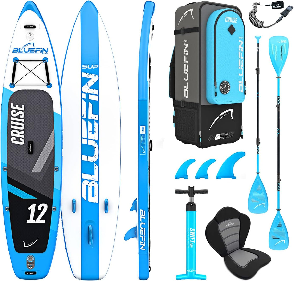 Set de tabla de SUP Bluefin Cruise