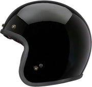 Casco de moto retro Bell Custom 500 sólido ECE inspirado en 1954, forma ovalada, ajuste discreto, comodidad moderna, color: negro, talla: XL