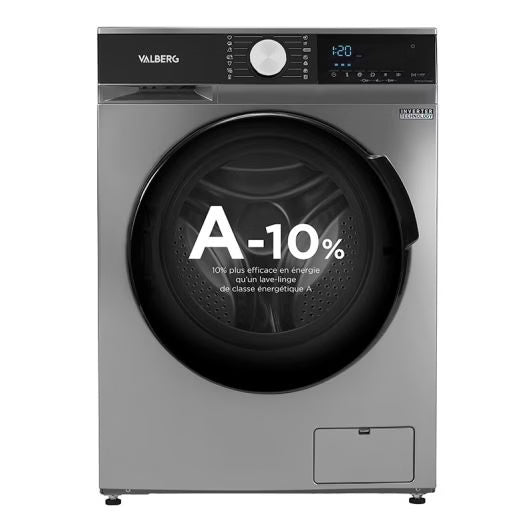 Lavadora de carga frontal 8 kg VALBERG WF 814 A-10 S566C