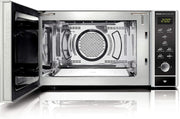 CASO MCG30 Ceramic Chef Ganador del test Haus & Garten, microondas 3 en 1 con grill + convección 2100W 30L, base de vidrio de borosilicato, función de horno hasta 200°C
