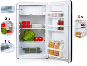 PRIMO PR151RKZ Refrigerador Retro de Mesa - Independiente - 93L - E - Negro