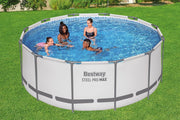 Bestway Set de piscina Steel Pro MAX Redonda 366x122 cm