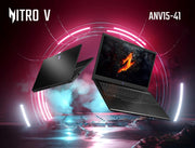 Acer Nitro V ANV15-41-R52M, Portátil Gaming 15,6'' Full HD IPS 144 Hz, PC Portátil Gamer (AMD Ryzen 5 7535HS, NVIDIA GeForce RTX 4050, RAM 16 GB, 512 GB SSD) - PC Gaming Negro