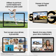 Samsung X210 Galaxy Tab A9+ 11", Wi-Fi, 128GB 8GB RAM, Plata