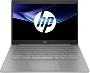 HP Chromebook 14a-ne1002sf Ordenador portátil 14" HD, PC portátil (Intel Celeron N4500, RAM 4 GB, eMMC 64 GB, Intel UHD Graphics, Chrome OS), Portátil Gris, Teclado AZERTY