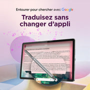 Lenovo Idea Tab - Tablette tactile, IA intégrée 11'' 2.5K, 90Hz (MediaTek Dimensity 6300, 8 cœurs, RAM 8 Go, UFS 2.2 128 Go, Android 15, Wi-Fi 5 + Bluetooth) Lenovo Tab Pen + Étui Folio - Gris