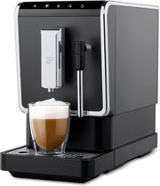 Cafetera automática Tchibo Esperto Latte con función de espumado de leche para Caffè Crema, Espresso y especialidades de café, antracita