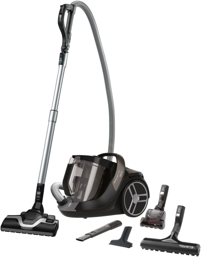 Aspirador sin bolsa Rowenta Silence Force Cyclonic, aspirador de trineo, potente, silencioso, elegante, capacidad de 2,5 L, accesorios para pelo de mascotas, fabricado en Francia RO7260EA