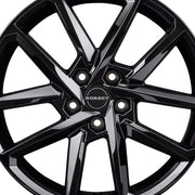 Llantas Borbet N 65746112557,1BG 6,5 x 17 ET46 5 x 112 Negro brillante