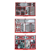 Juego de herramientas completo Teng Tools de 569 piezas con carro de 53 pulgadas de ancho - TCMMIND08