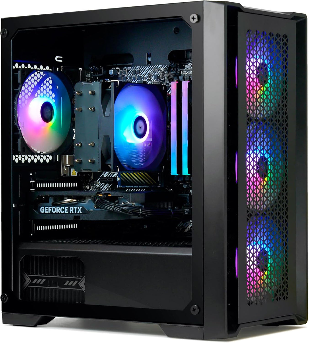 Infomax Paris PC Gaming - Ryzen 7 5700X - 32 GB RGB - RTX 5060 - SSD 1 TB - WiFi - Windows 11