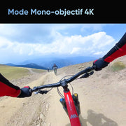 Insta360 X3 Kit Deluxe - Cámara de acción 360 grados sumergible con sensor de 1/2", fotos 360 de 5,7K y 72MP, estabilización, pantalla táctil de 2,29", vibraciones, edición IA, transmisión en vivo, cámara web, control por voz 4K