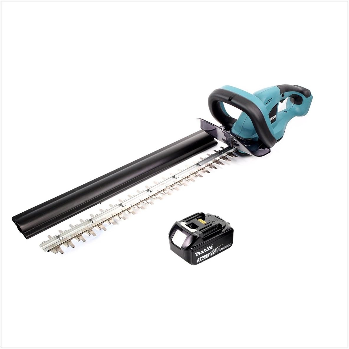 Cortasetos a batería Makita DUH 523 18V 52cm con 1 batería de 3,0Ah