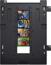 Epson Perfection V850, escáner fotográfico profesional, escáner para digitalizar fotos, documentos, diapositivas y negativos, escáner de cama plana de alta resolución, negro/plata
