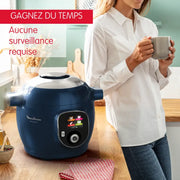 Cookeo+ 150 recetas Azul, con cucharón incluido