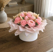 Vela aromática de flores, regalo para mujeres, cumpleaños, romántico